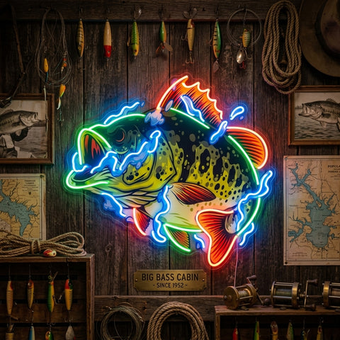 Fish Art LED Neon Sign Light Pop Art