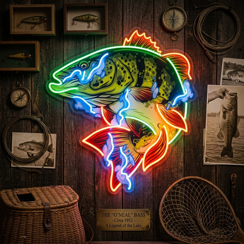 Fish Art LED Neon Sign Light Pop Art