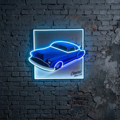 Hot Rod Racer LED Neon Sign Light Pop Art
