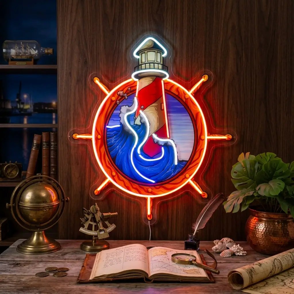 Light House LED Neon Sign Light Pop Art