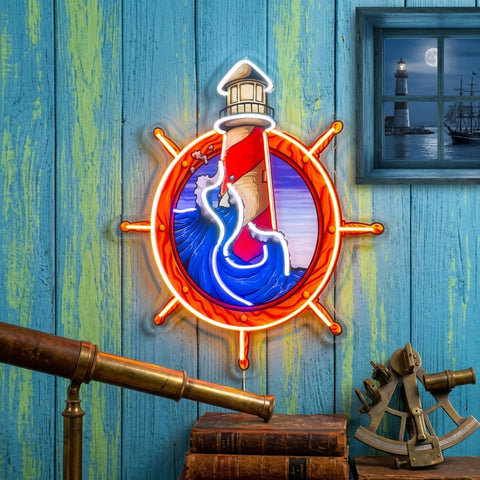 Light House LED Neon Sign Light Pop Art