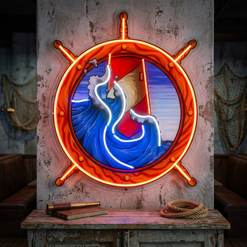 Light House LED Neon Sign Light Pop Art