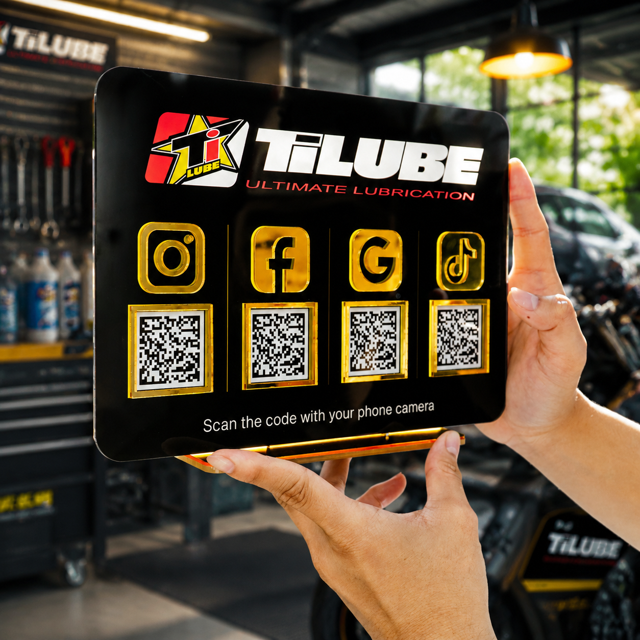 Custom Multi QR Code Horizontal Rectangle