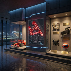 Shanghai F1 Circuit LED Neon Sign Light Pop Art
