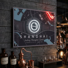Shanghai F1 Circuit LED Neon Sign Light Pop Art