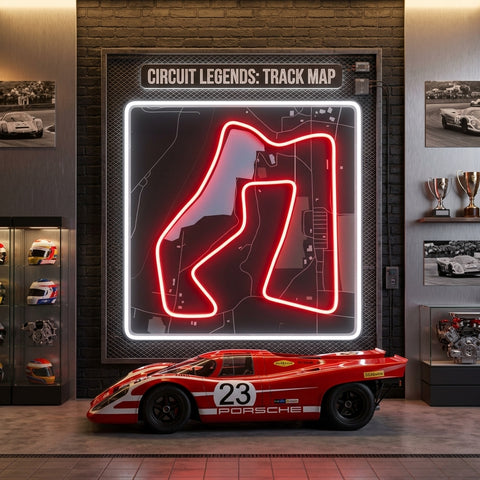 America Formula F1 Circuit LED Neon Sign Light Pop Art