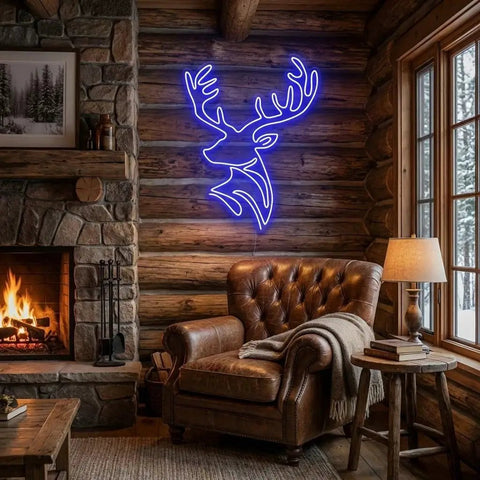 Deer Led Neon Sign Light