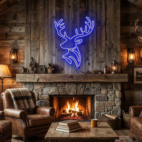 Deer Led Neon Sign Light