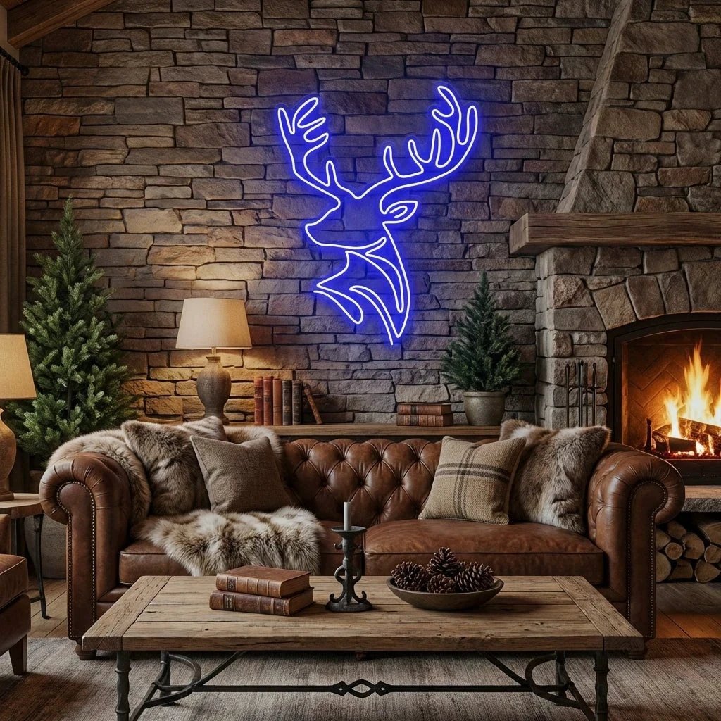 Deer Led Neon Sign Light