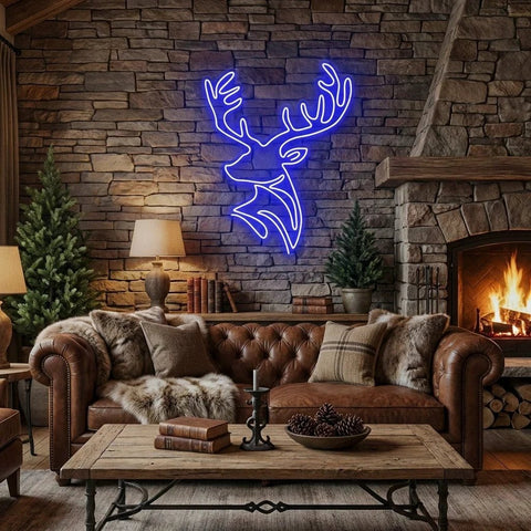 Deer Led Neon Sign Light