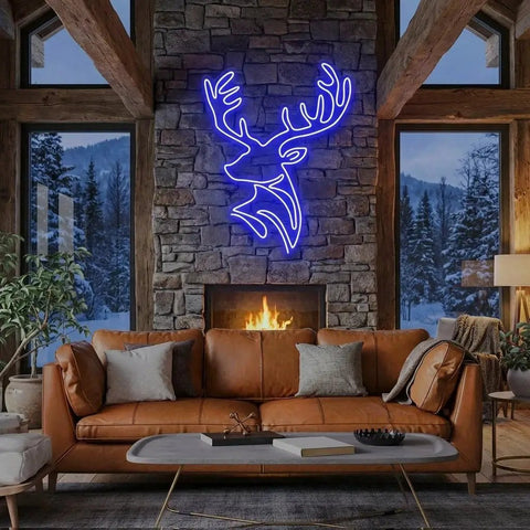 Deer Led Neon Sign Light