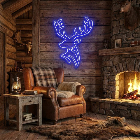 Deer Led Neon Sign Light