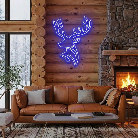 Deer Led Neon Sign Light