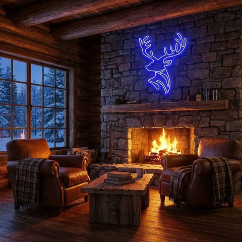 Deer Led Neon Sign Light