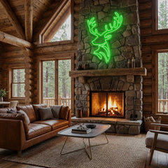 Deer Led Neon Sign Light