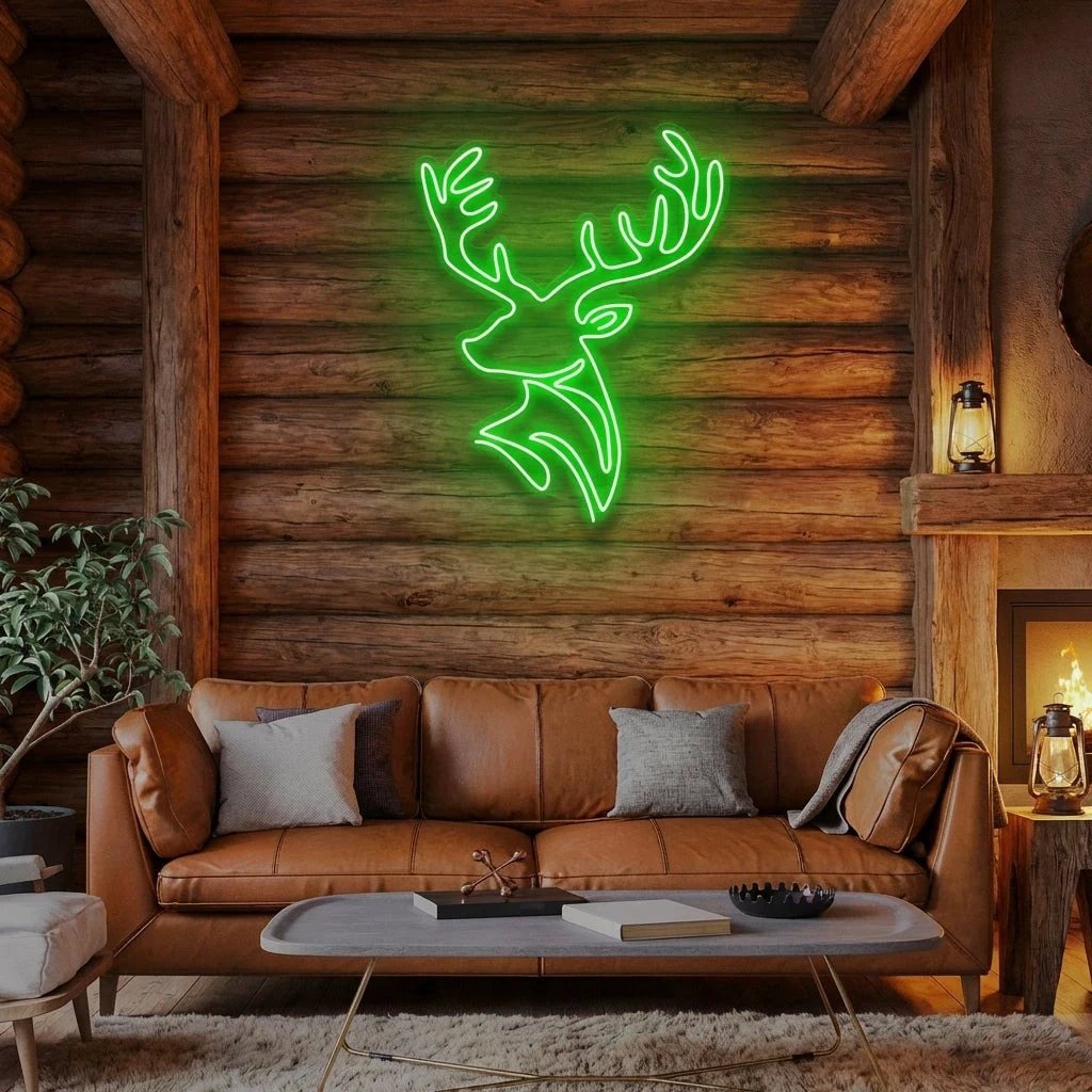 Deer Led Neon Sign Light