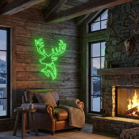 Deer Led Neon Sign Light