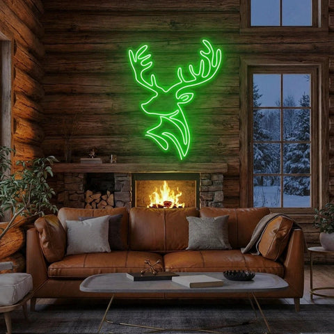 Deer Led Neon Sign Light