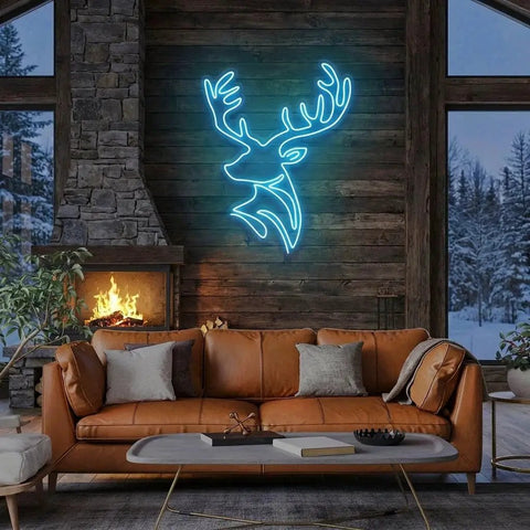 Deer Led Neon Sign Light