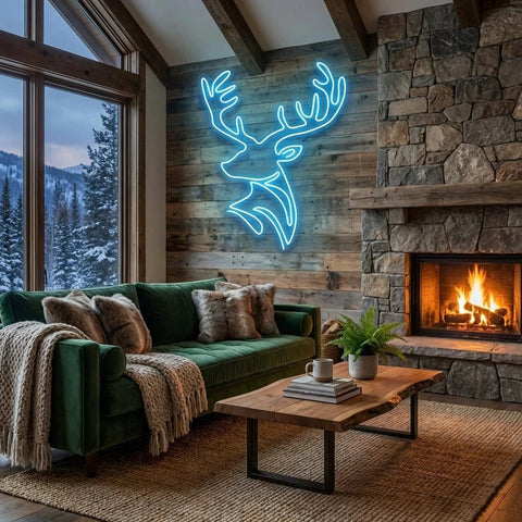 Deer Led Neon Sign Light