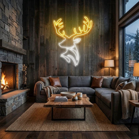 Deer Led Neon Sign Light
