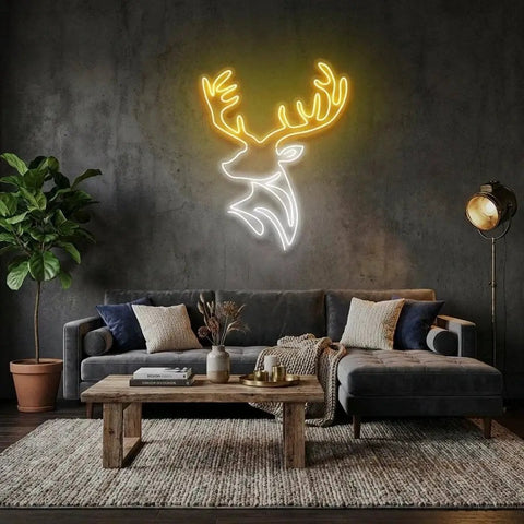 Deer Led Neon Sign Light