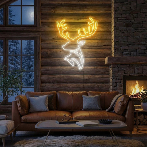 Deer Led Neon Sign Light