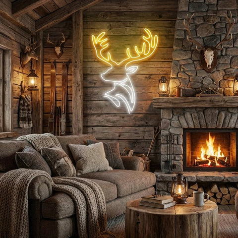 Deer Led Neon Sign Light