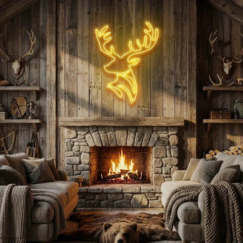 Deer Led Neon Sign Light