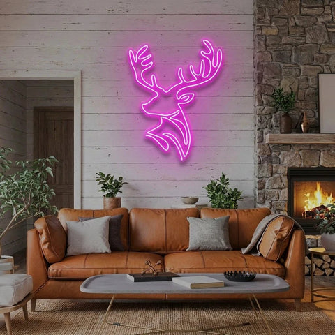 Deer Led Neon Sign Light