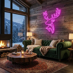 Deer Led Neon Sign Light