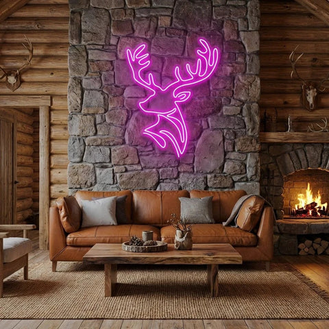 Deer Led Neon Sign Light