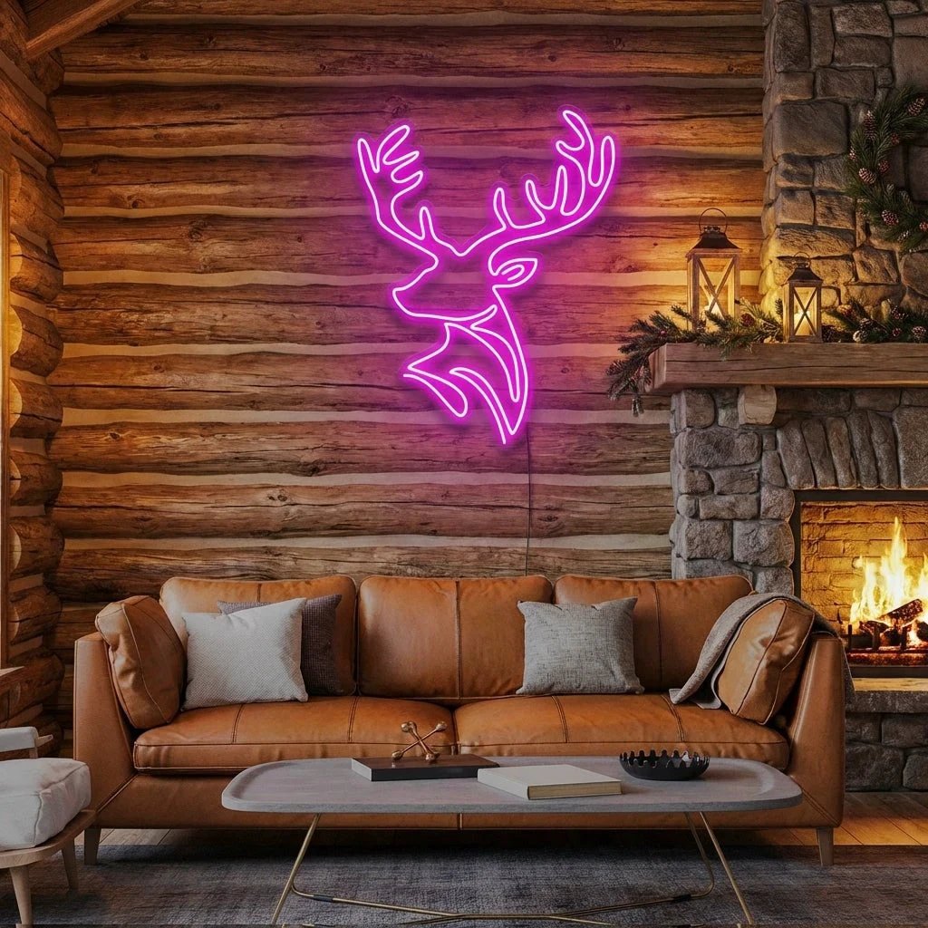Deer Led Neon Sign Light