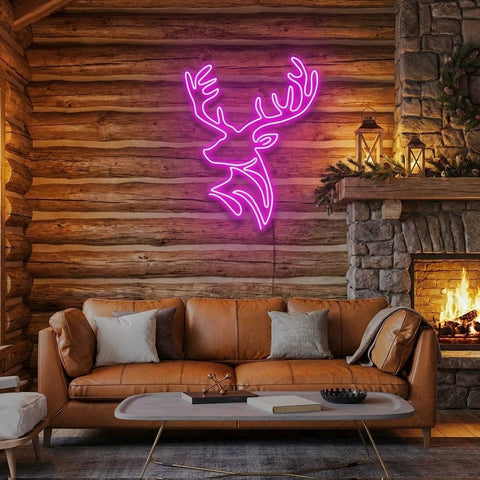 Deer Led Neon Sign Light