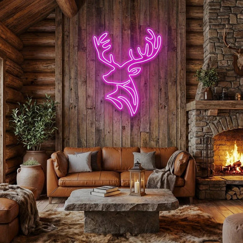 Deer Led Neon Sign Light