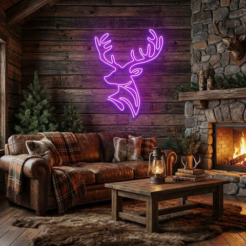 Deer Led Neon Sign Light