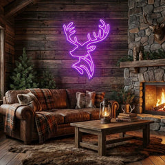 Deer Led Neon Sign Light