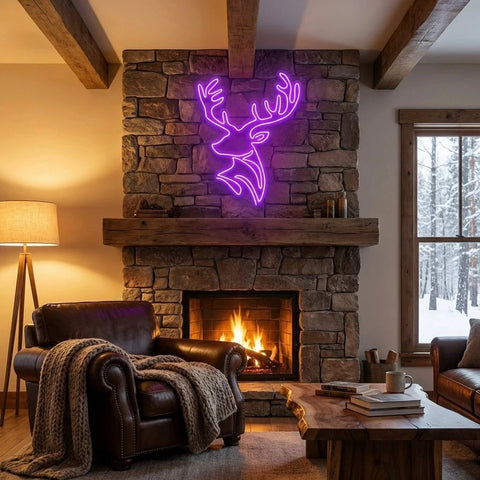 Deer Led Neon Sign Light