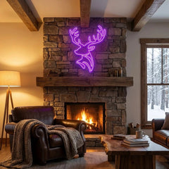 Deer Led Neon Sign Light