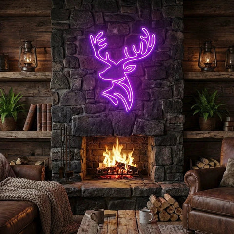 Deer Led Neon Sign Light
