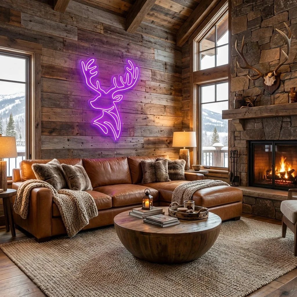 Deer Led Neon Sign Light