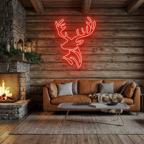 Deer Led Neon Sign Light
