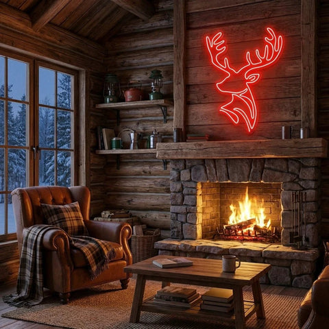 Deer Led Neon Sign Light