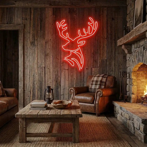 Deer Led Neon Sign Light