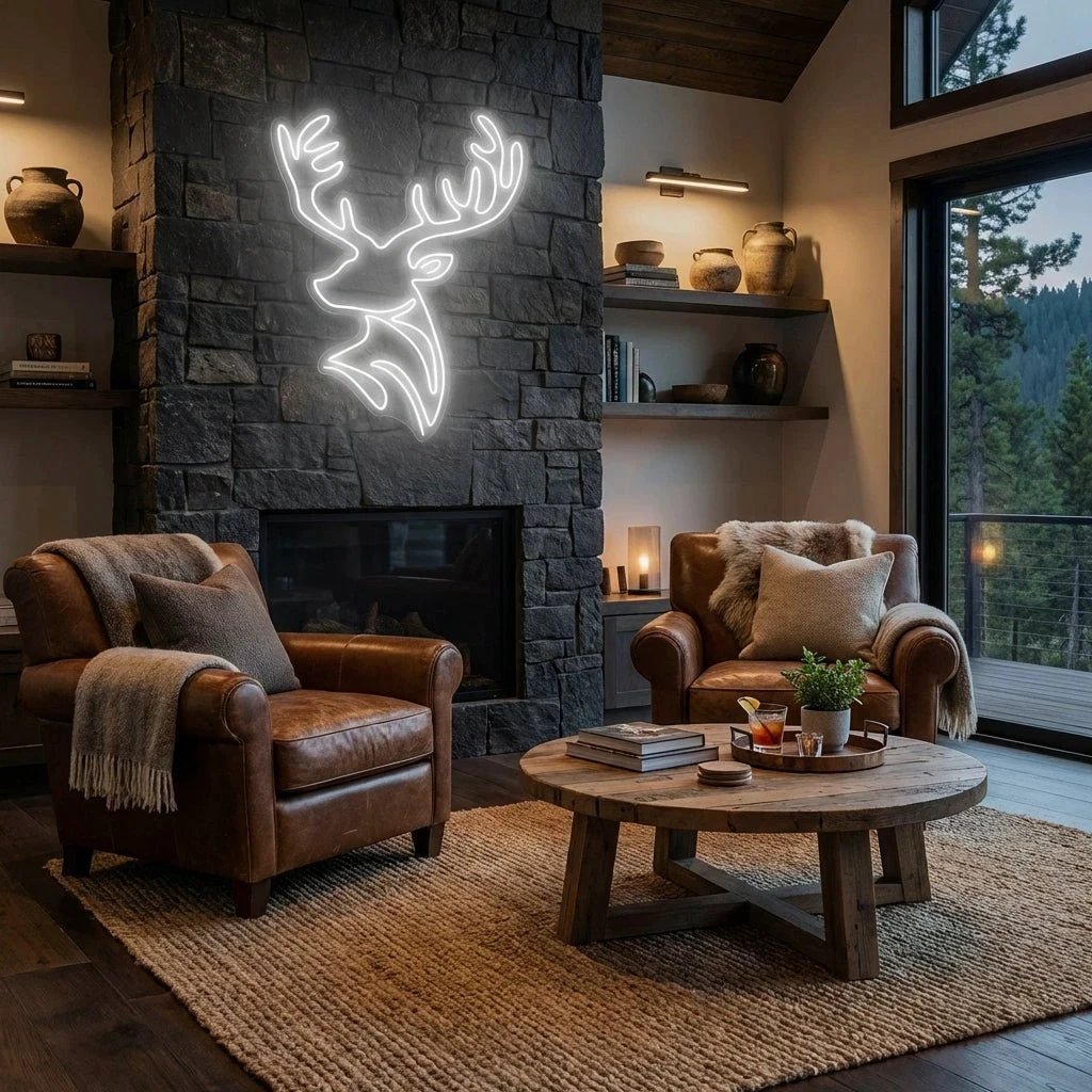 Deer Led Neon Sign Light
