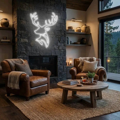 Deer Led Neon Sign Light