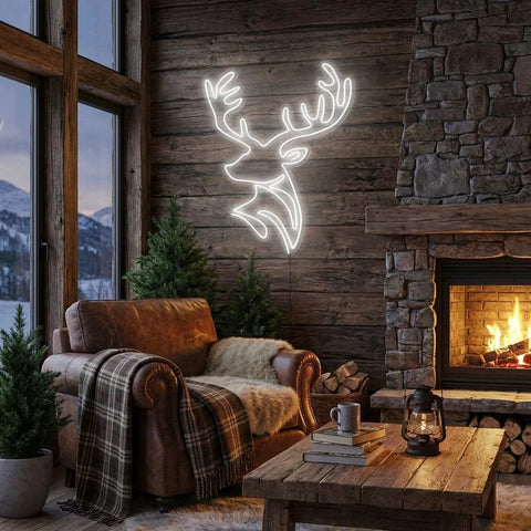 Deer Led Neon Sign Light