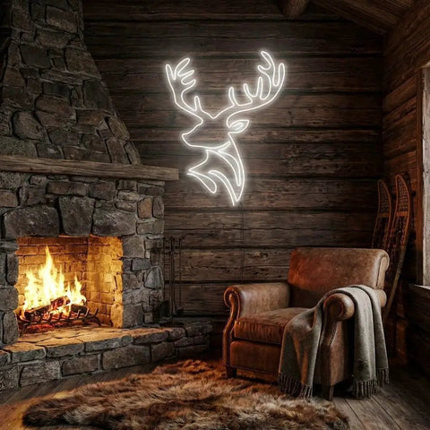 Deer Led Neon Sign Light