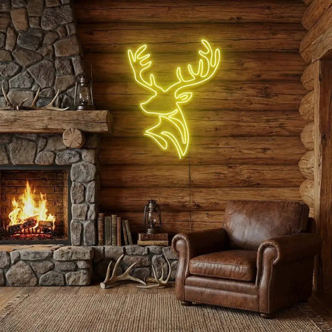 Deer Led Neon Sign Light