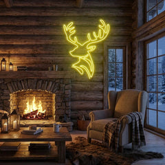 Deer Led Neon Sign Light